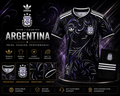 Argentina Black Phantom Special Edition Jersey 2025/26