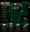 South Africa Away Jersey 2025/26 Player Version – Premium National Team Football Jersey