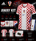 Croatia Away Jersey 2024/25 – Premium National Team Football Jersey